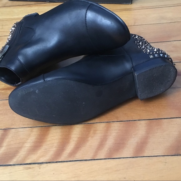 BCBGeneration Logan Studded Ankle Leather Booties - Picture 5 of 9